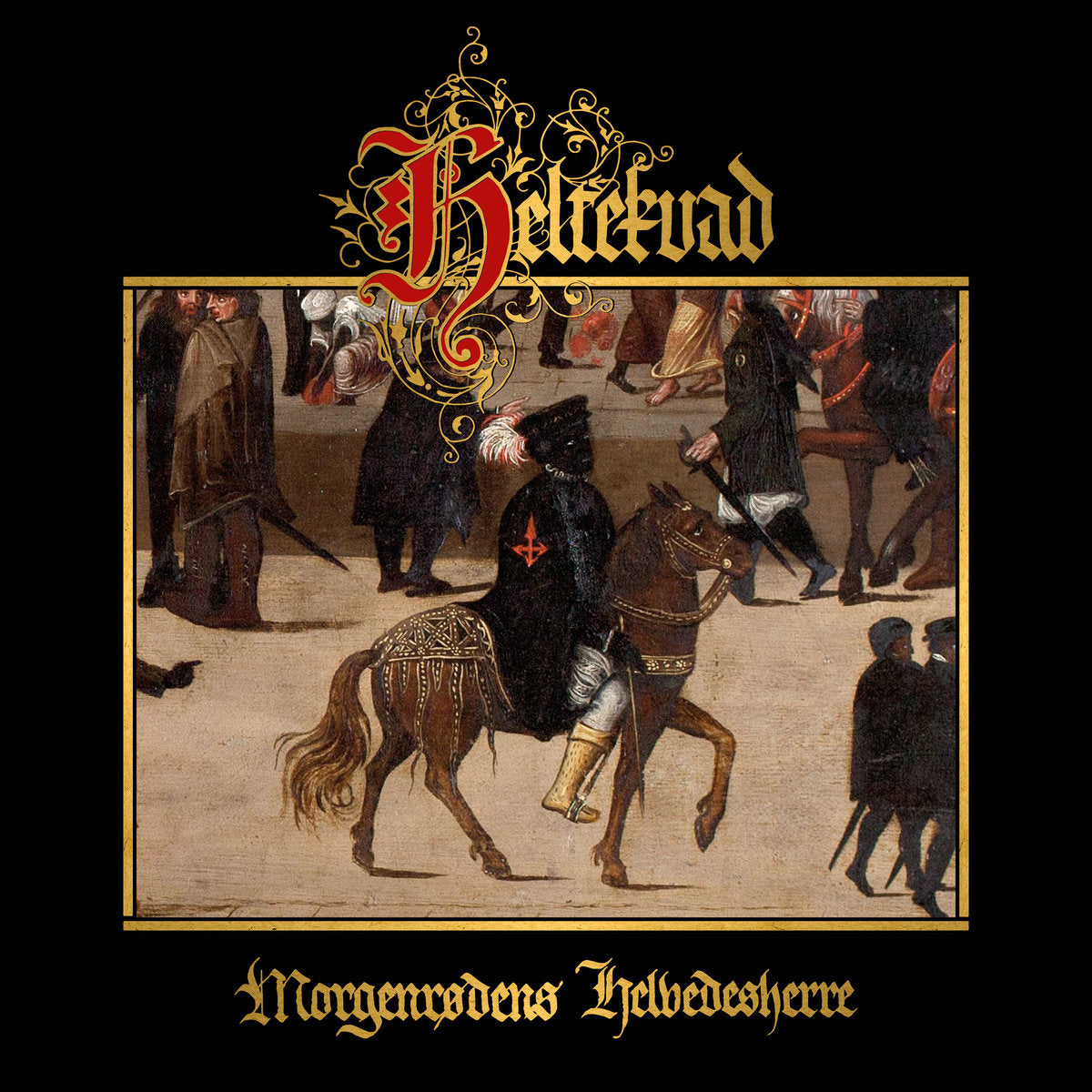 HELTEKVAD • Morgenrødens Helvedesherre (Gold vinyl) • LP