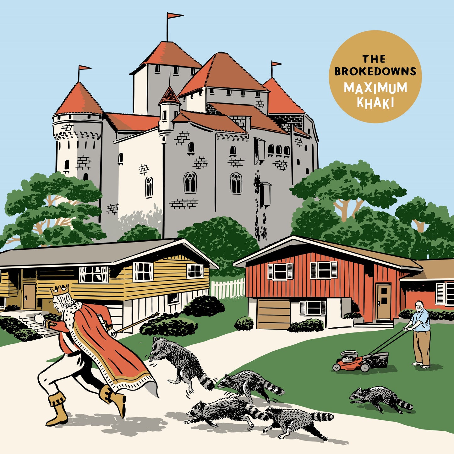 THE BROKEDOWNS • Maximum Khaki • LP