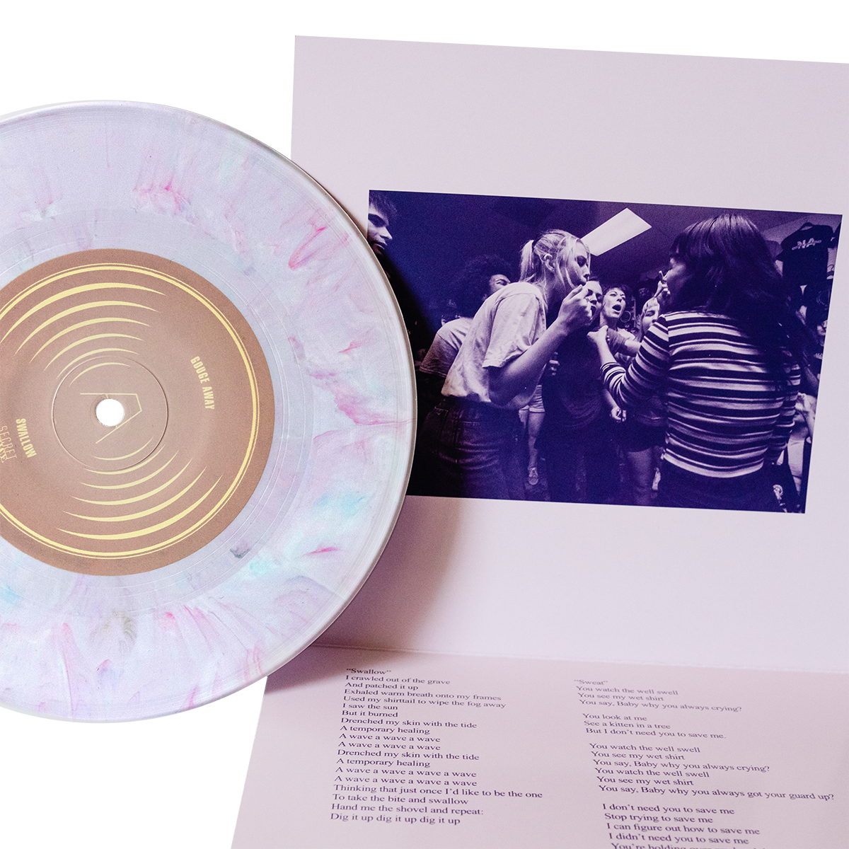 GOUGE AWAY • Swallow b/w Sweat (Purple Vinyl) • 7"