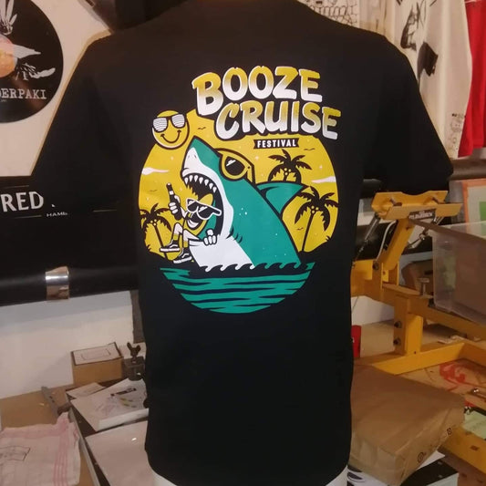 BOOZE CRUISE Festival • Shavocado • Shirt • Black
