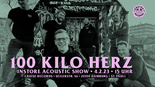 100 KILO HERZ • Acoustic instore show • Saturday, 04.02.2023