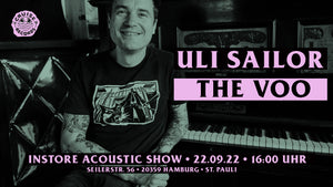 ULI SAILOR • THE VOO • Acoustic instore show • 22. September 2022