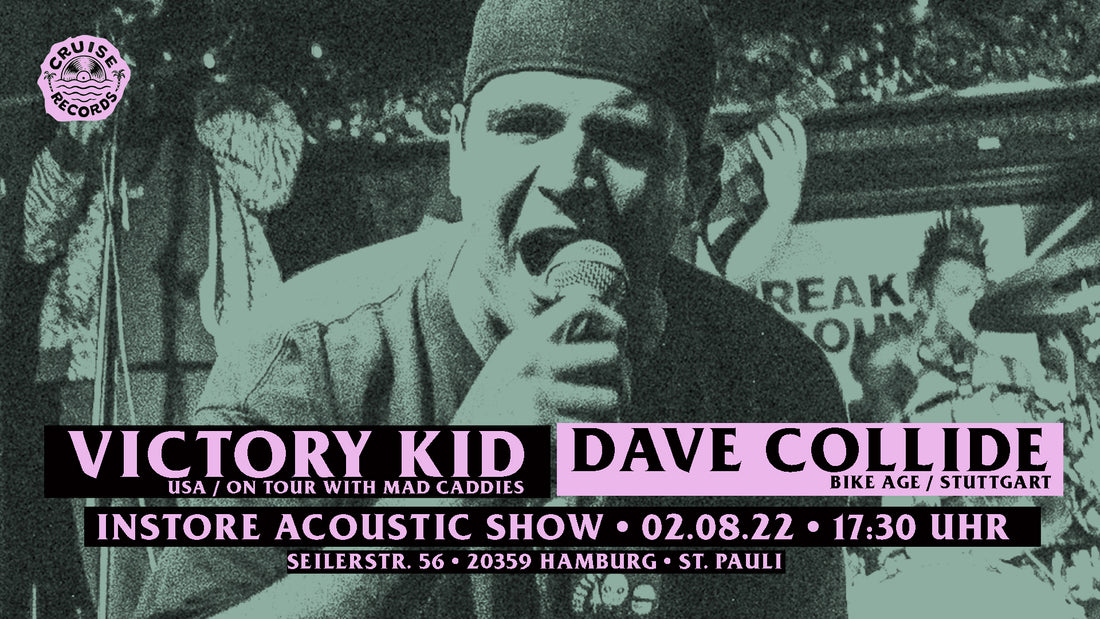 VICTORY KID & DAVE COLLIDE • Acoustic instore show • 02. August 2022