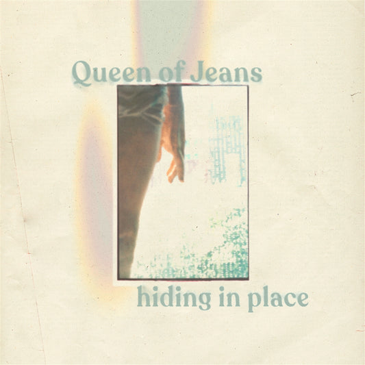 QUEEN OF JEANS • Hiding In Places (Peach Vinyl) • LP
