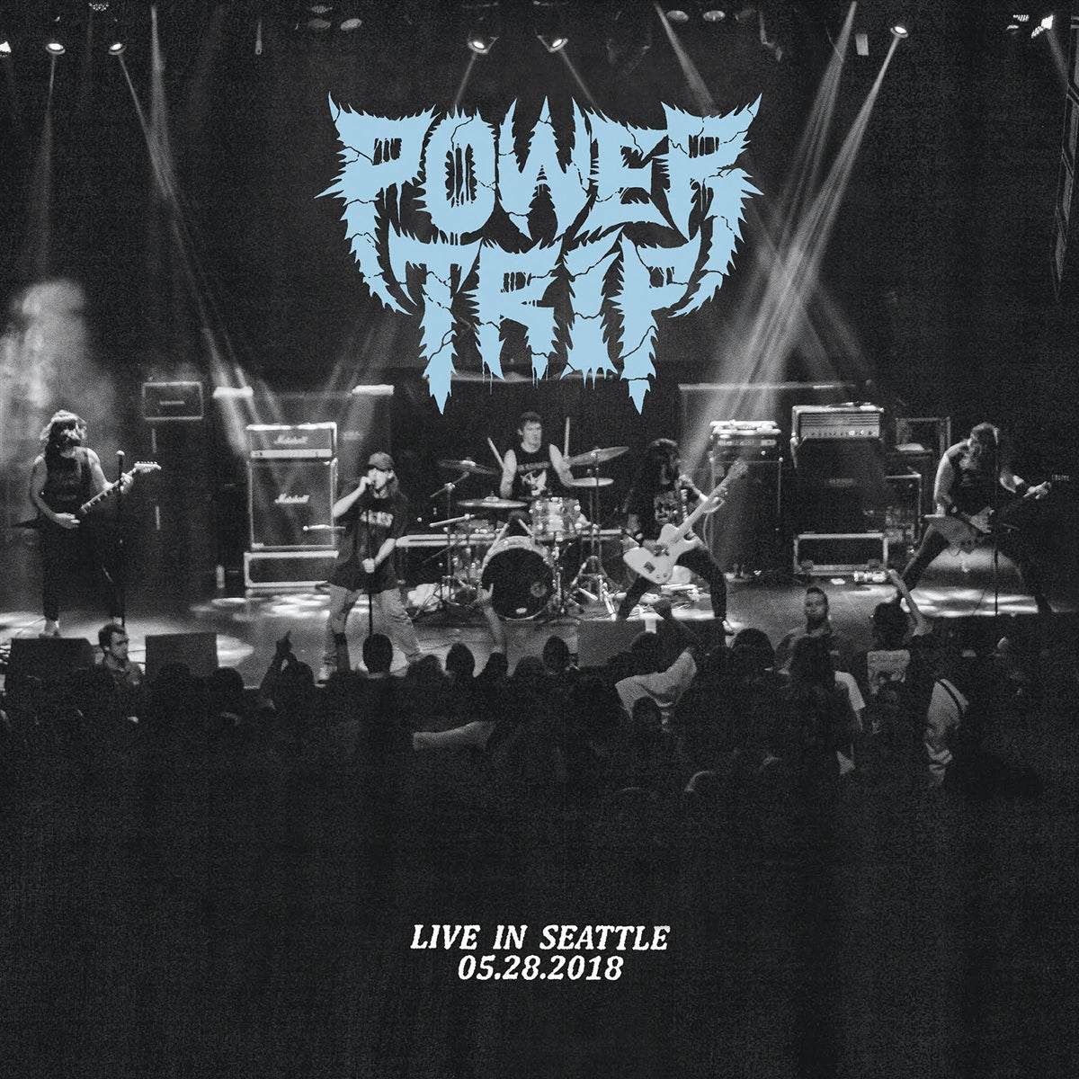 POWER TRIP • Live In Seattle (Black/Orange Splatter Vinyl) • LP