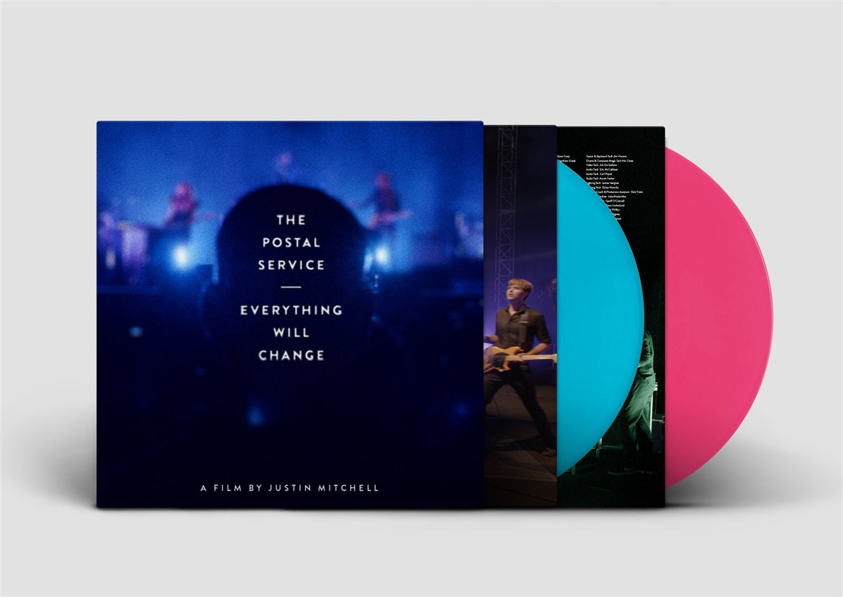 THE POSTAL SERVICE • Everything Will Change (Light Blue and Pink Vinyl) • DoLP