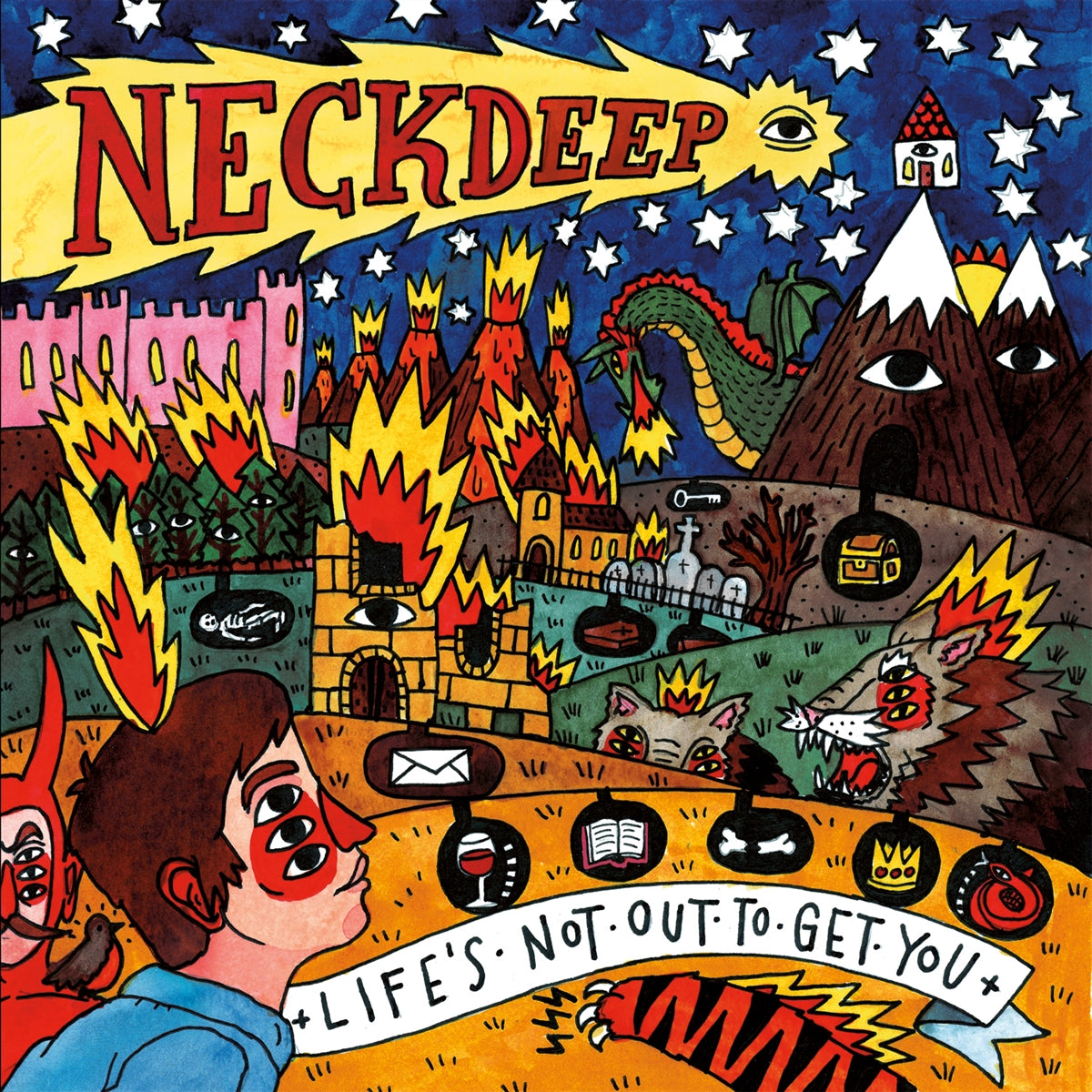 NECK DEEP • Life's Not Out To Get You / Reissue • LP • Pre-Order