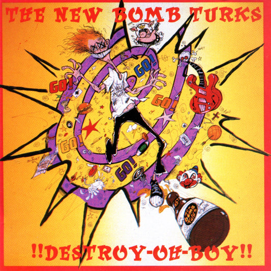 NEW BOMB TURKS • Destroy-Oh-Boy! (Reissue) • LP