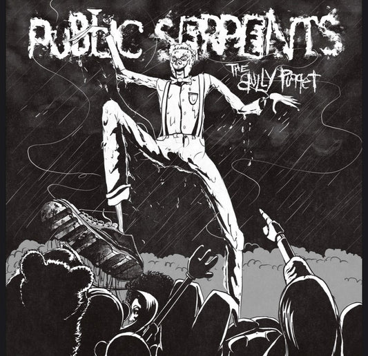 PUBLIC SERPENTS • The Bully Puppet (Jail Splatter Vinyl) • LP