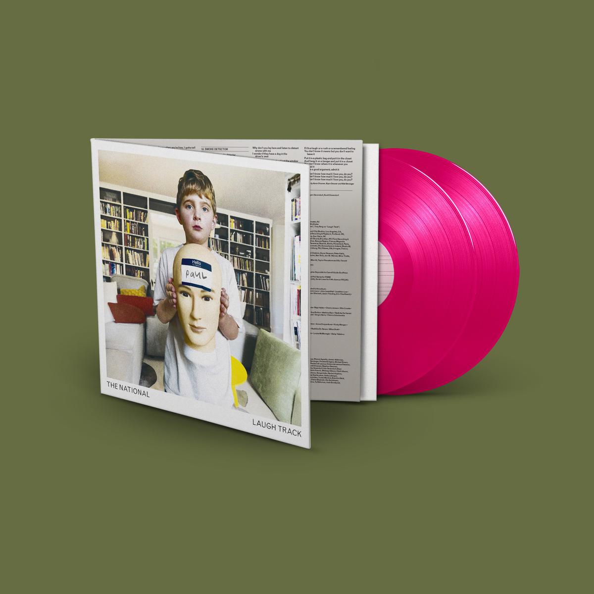 THE NATIONAL • Laugh Track (Pink Vinyl) • DoLP