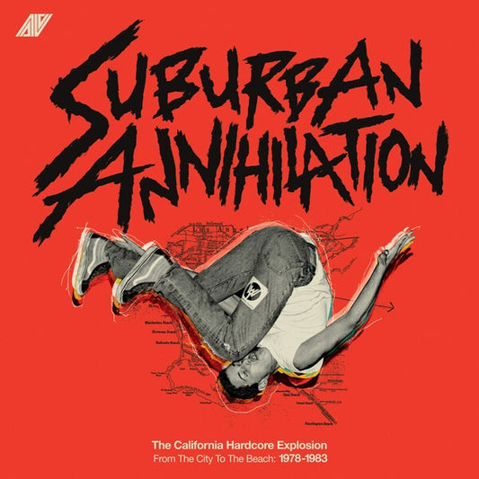 V/A • SUBURBAN ANNIHILATION • The California Hardcore Explosion (Coloured Vinyl) • DoLP