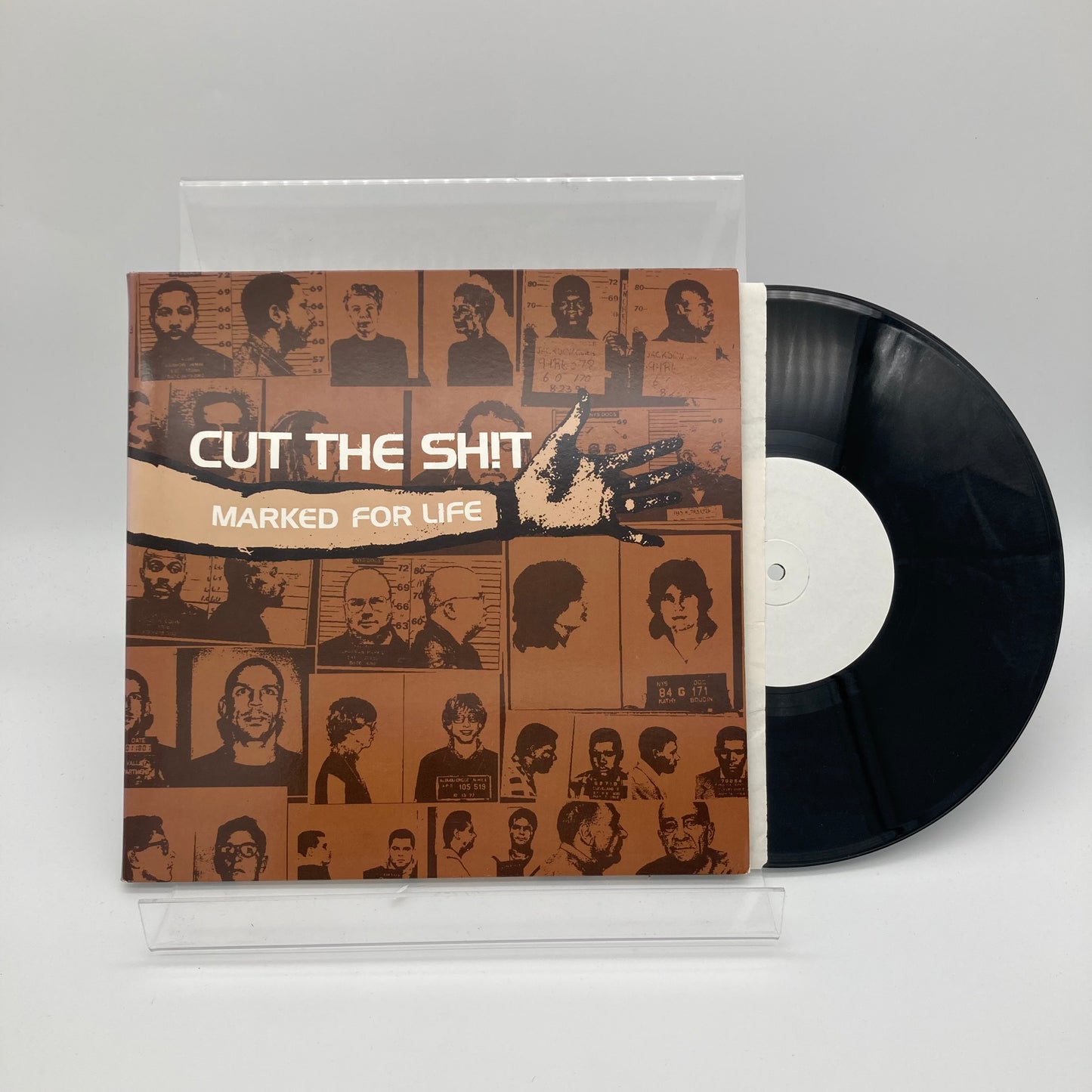 CUT THE SHIT • Marked For Life (white labels) • 10" • Second Hand