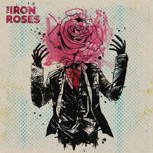 THE IRON ROSES • The Iron Roses • LP (Pink/Blue Vinyl) • Pre-Order