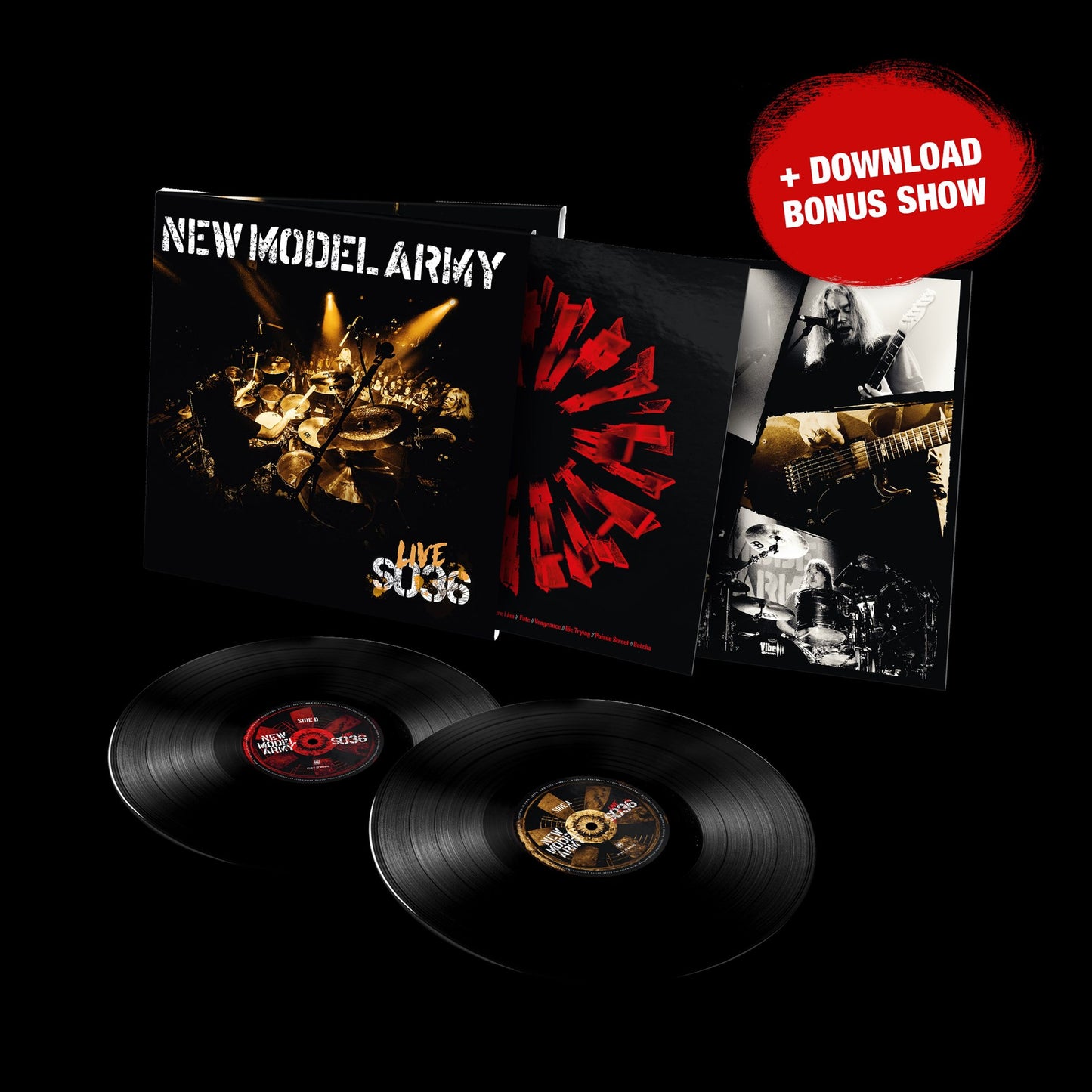 NEW MODEL ARMY • Live At SO36 • DoLP • Pre-Order