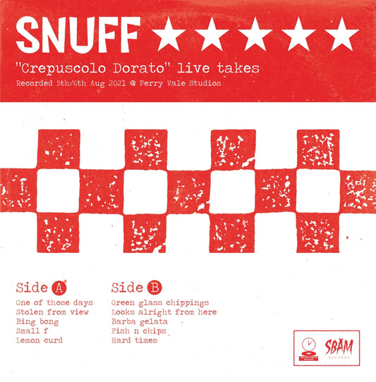 SNUFF • Crepuscolo Dorato / Live Takes • LP