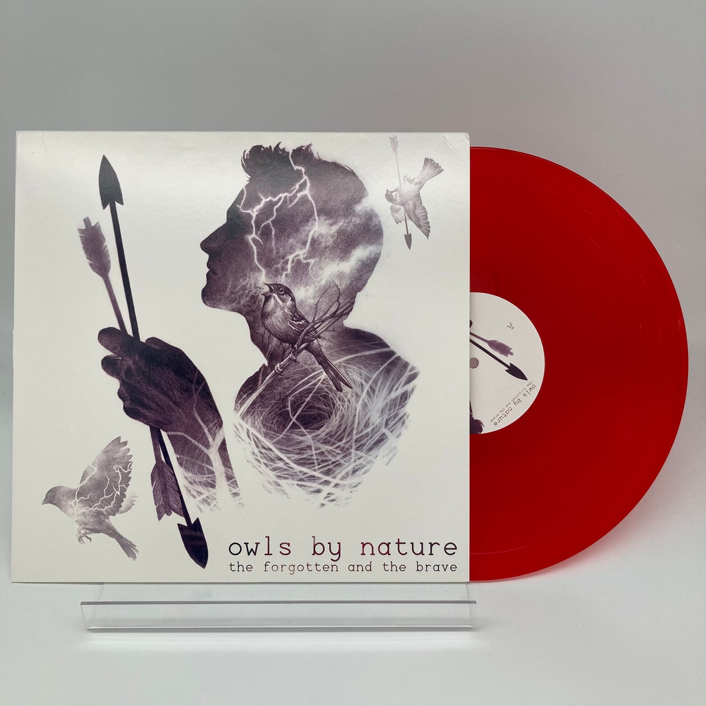 OWLS BY NATURE • The Forgotten And The Brave (Clear Red Vinyl) • LP • Second Hand