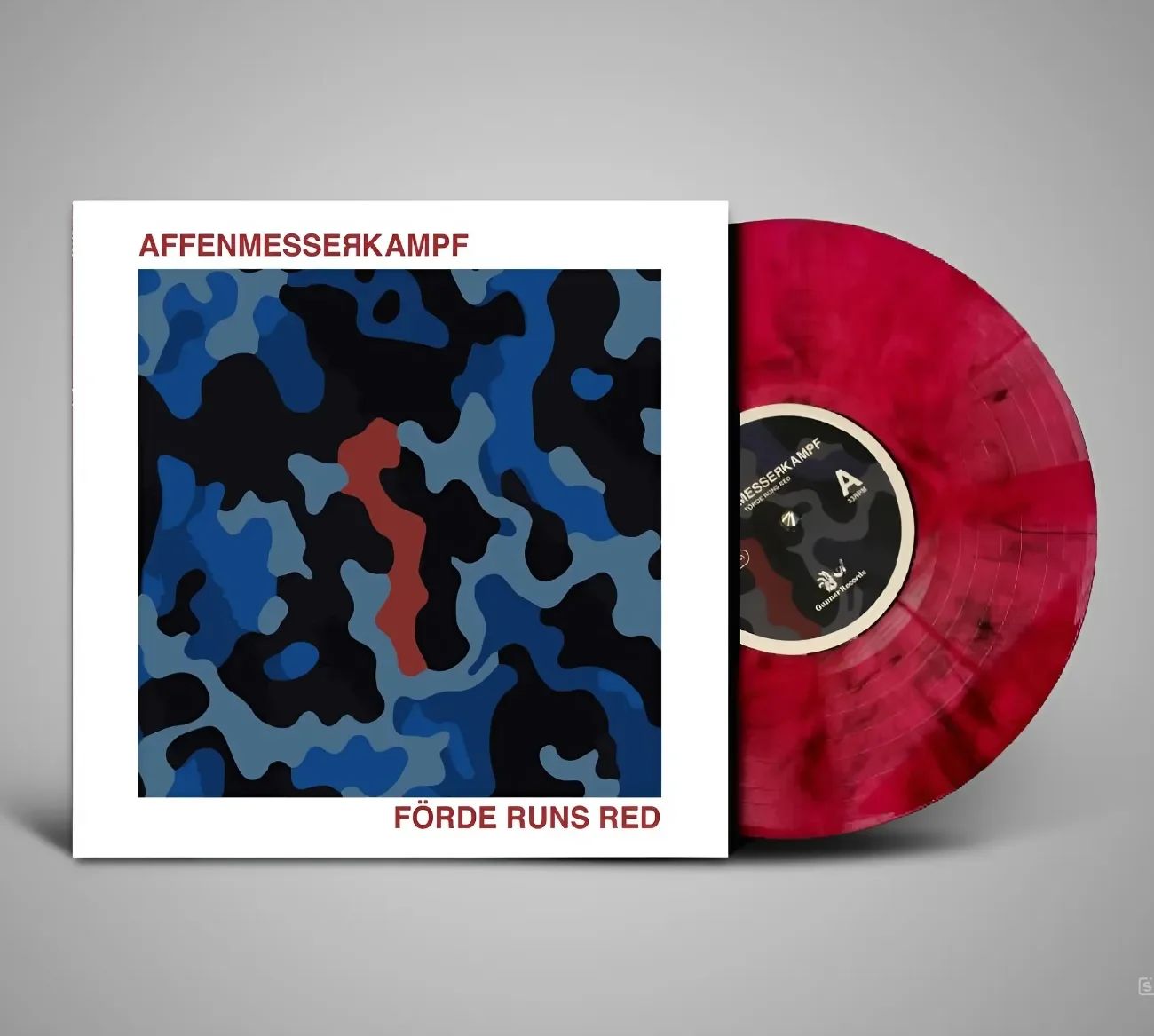 AFFENMESSERKAMPF • Förde Runs Red • LP