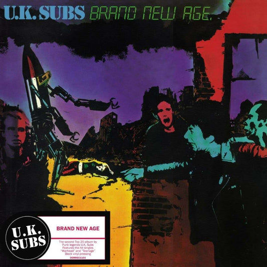 U.K. SUBS • Brand New Age (2023 Reissue, Black Vinyl) • LP