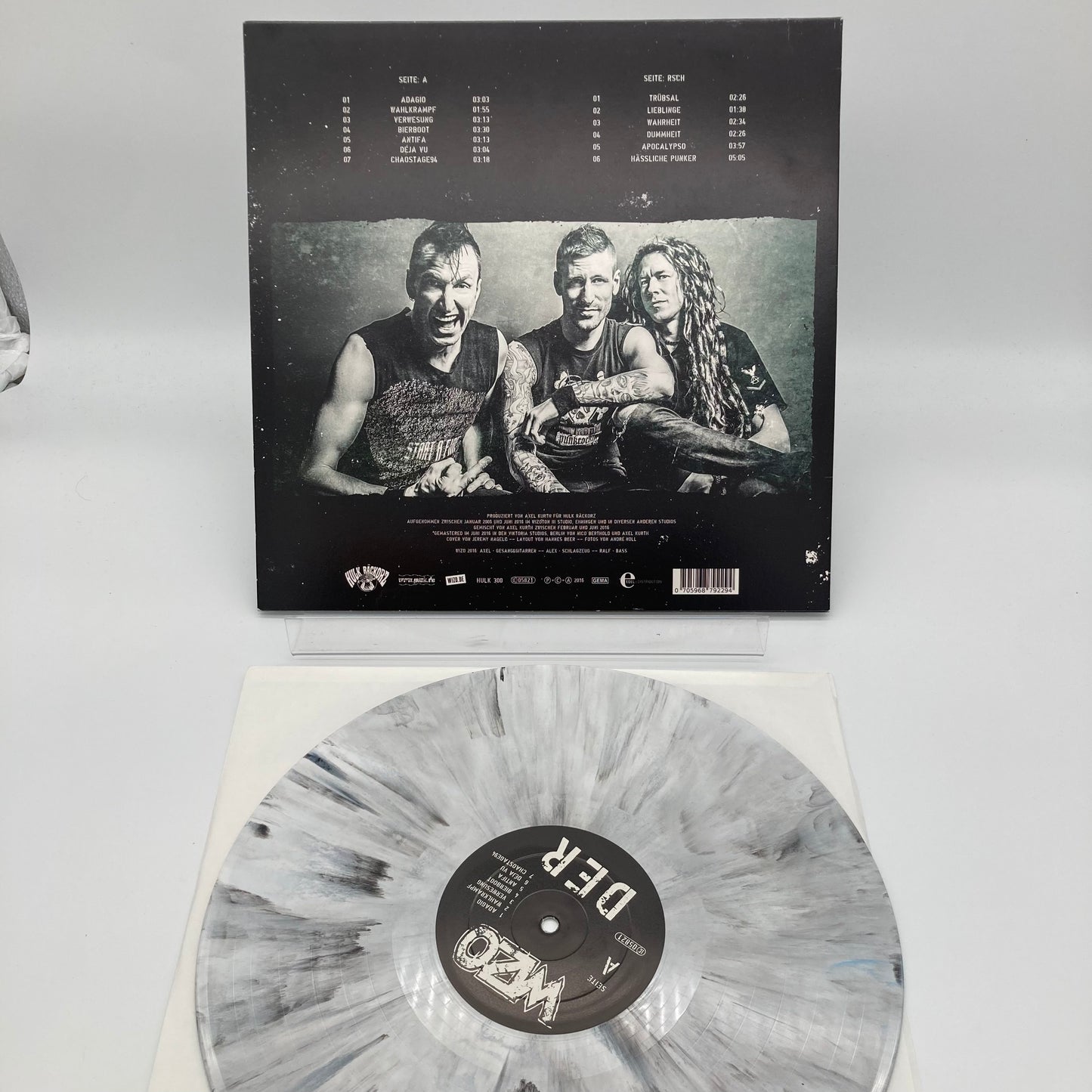 WIZO • DER (Grey Marble Vinyl) • LP • Second Hand