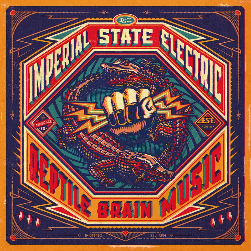 IMPERIAL STATE ELECTRIC • Reptile Brain Music (180g Red Vinyl) • LP