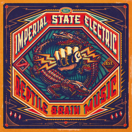 IMPERIAL STATE ELECTRIC • Reptile Brain Music (180g Red Vinyl) • LP