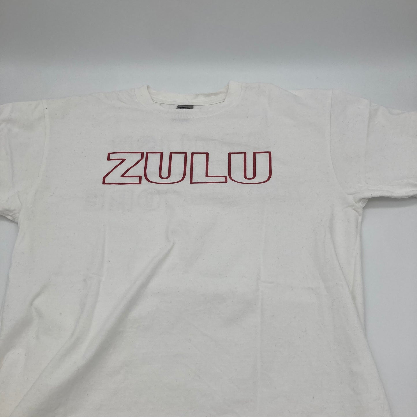 ZULU • Abolish White Hardcore • T-Shirt • M • Second Hand