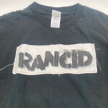 RANCID • Logo Patch • L • T-Shirt • Second Hand