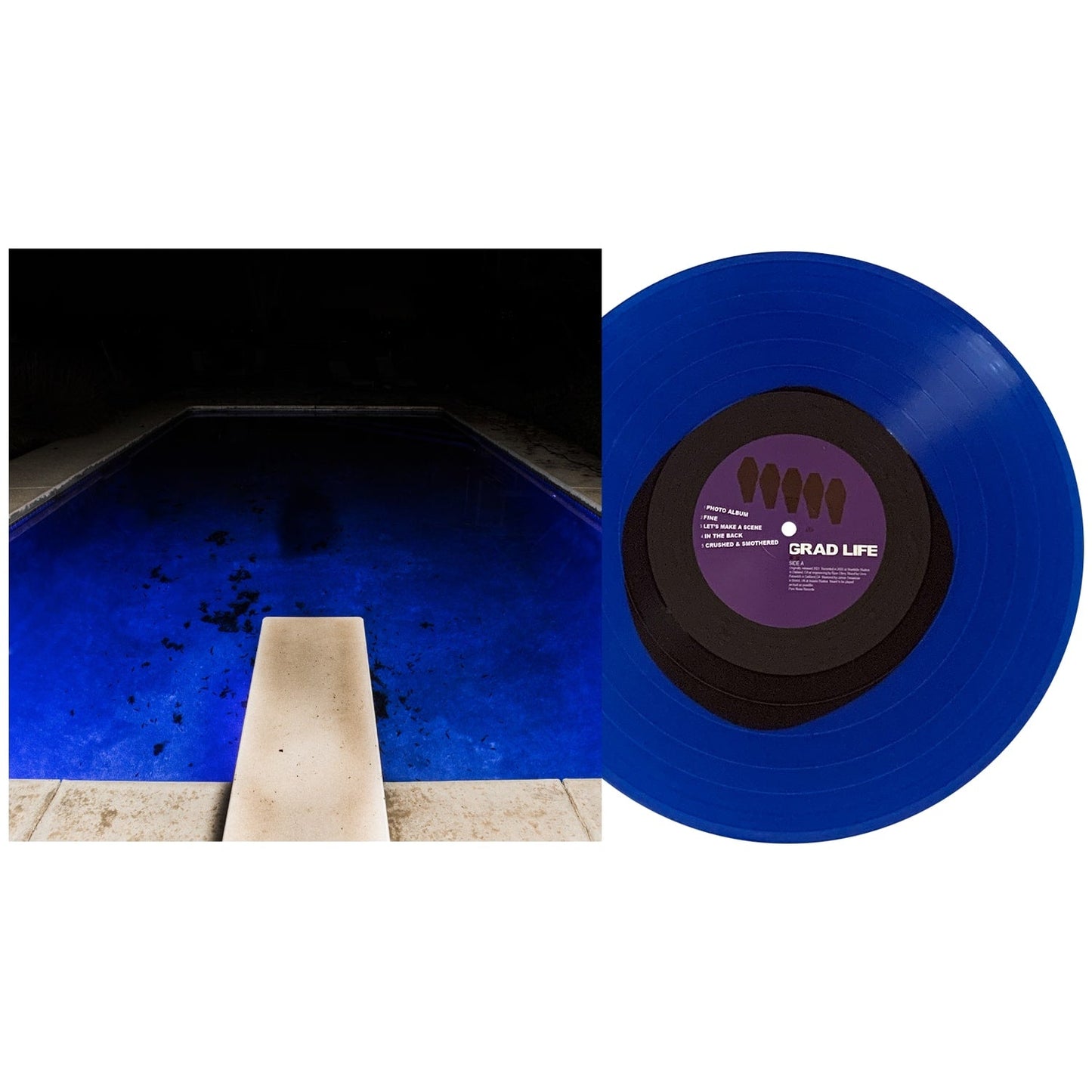 GRADUATING LIFE • II (Black Inside Royal Blue Vinyl) • LP
