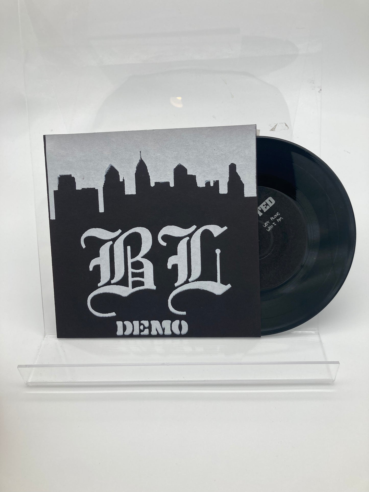 BLACKLISTED • s/t Demo (Black Vinyl, Preorder Cover) • 7" • Second Hand