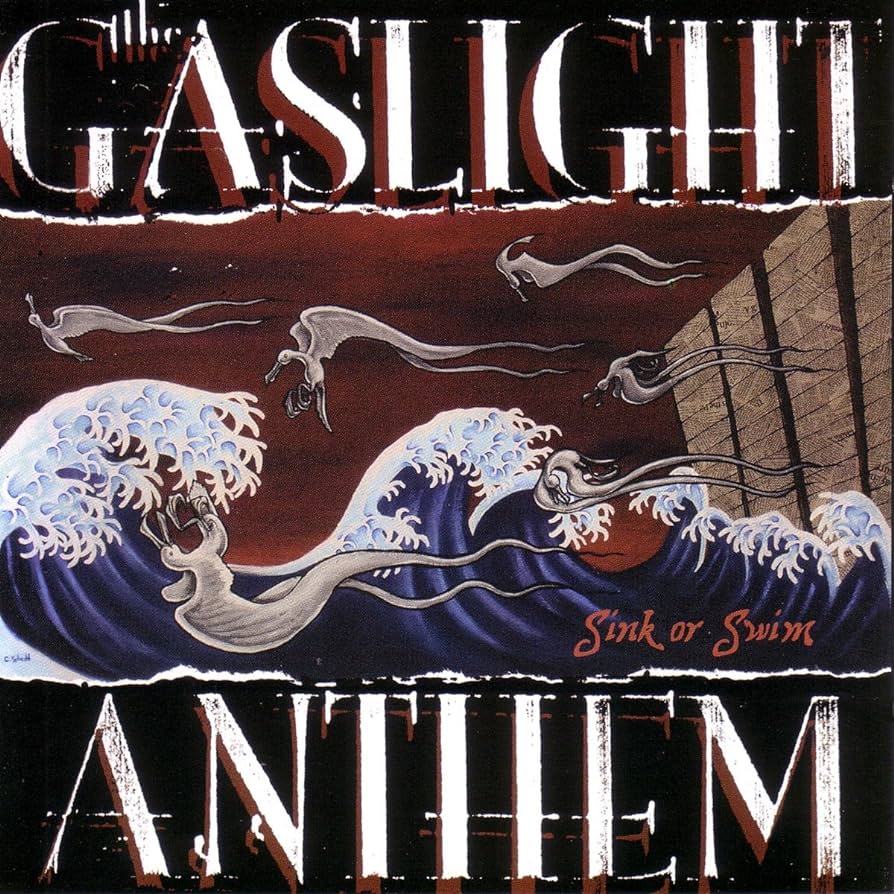 THE GASLIGHT ANTHEM • Sink Or Swim (US Import • Black & Red Swirl Vinyl) • LP