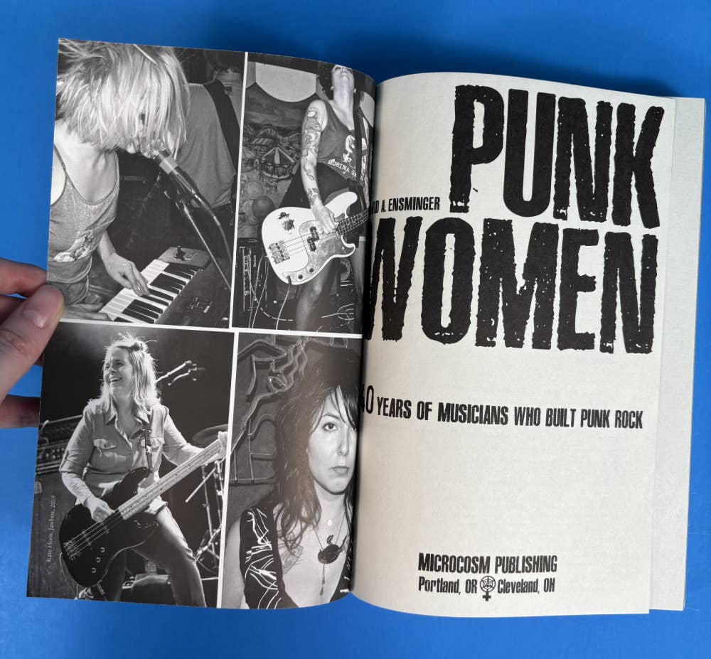 PUNK WOMEN • 40 Years of Musicians Who Built Punk Rock • Book