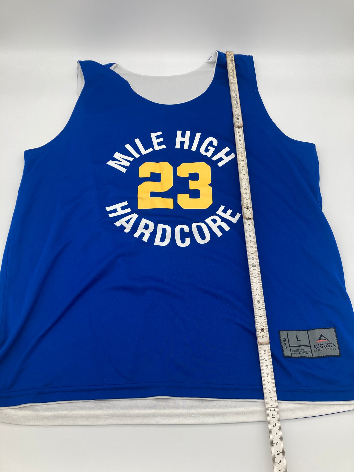 FAIM • Miles High Hardcore • Basketball Jersey • T-Shirt • L • Second Hand