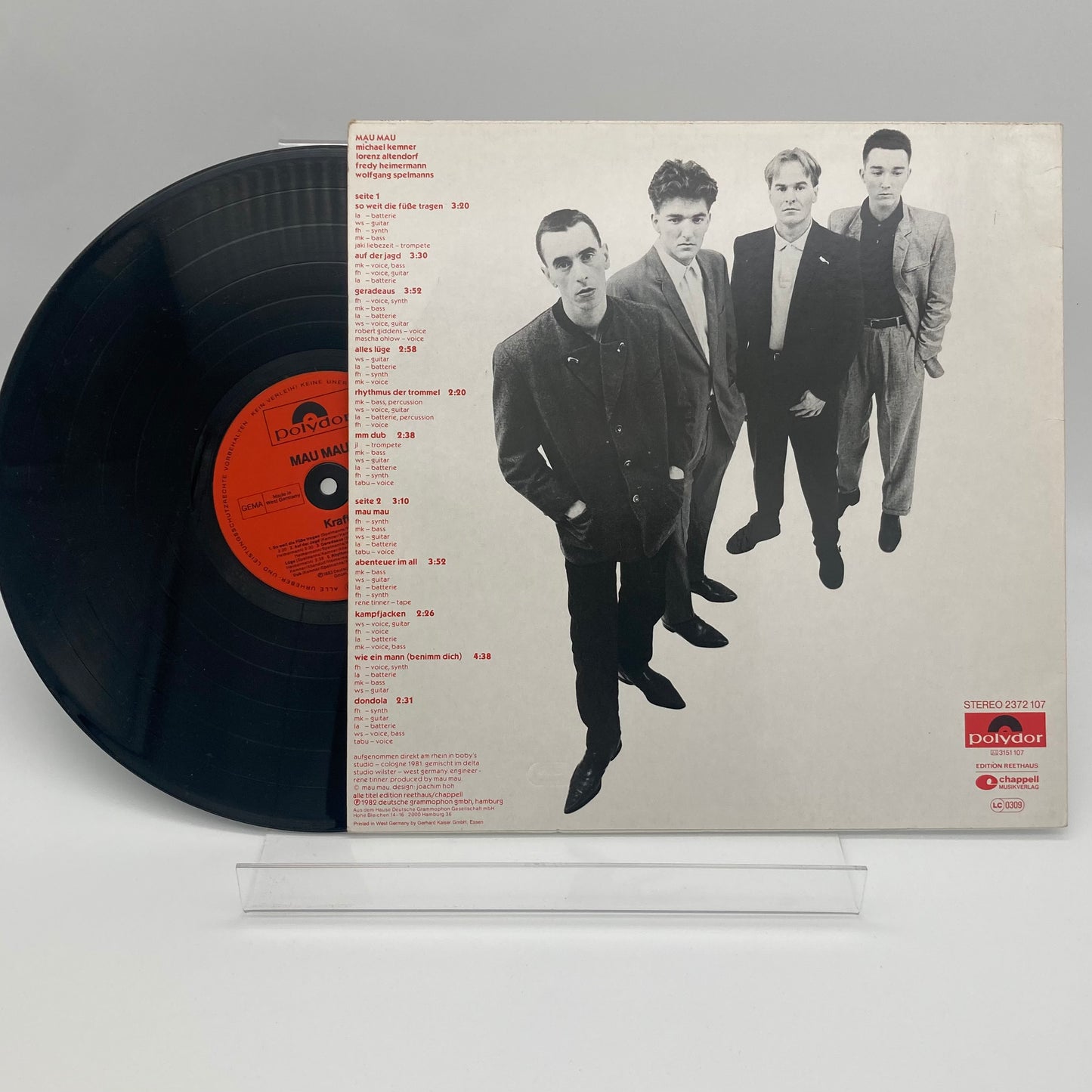 MAU-MAU • Kraft (1982 original pressing) • LP • Second Hand