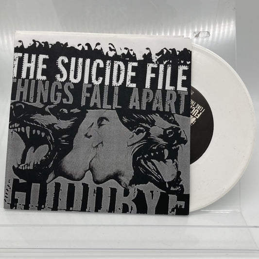 THE SUICIDE FILE • Things Fall Apart (White Vinyl) • 7" • Second Hand