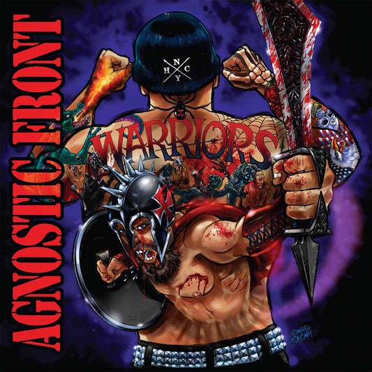 AGNOSTIC FRONT • Warriors (Reissue, Black Vinyl, Gatefold Cover) • LP