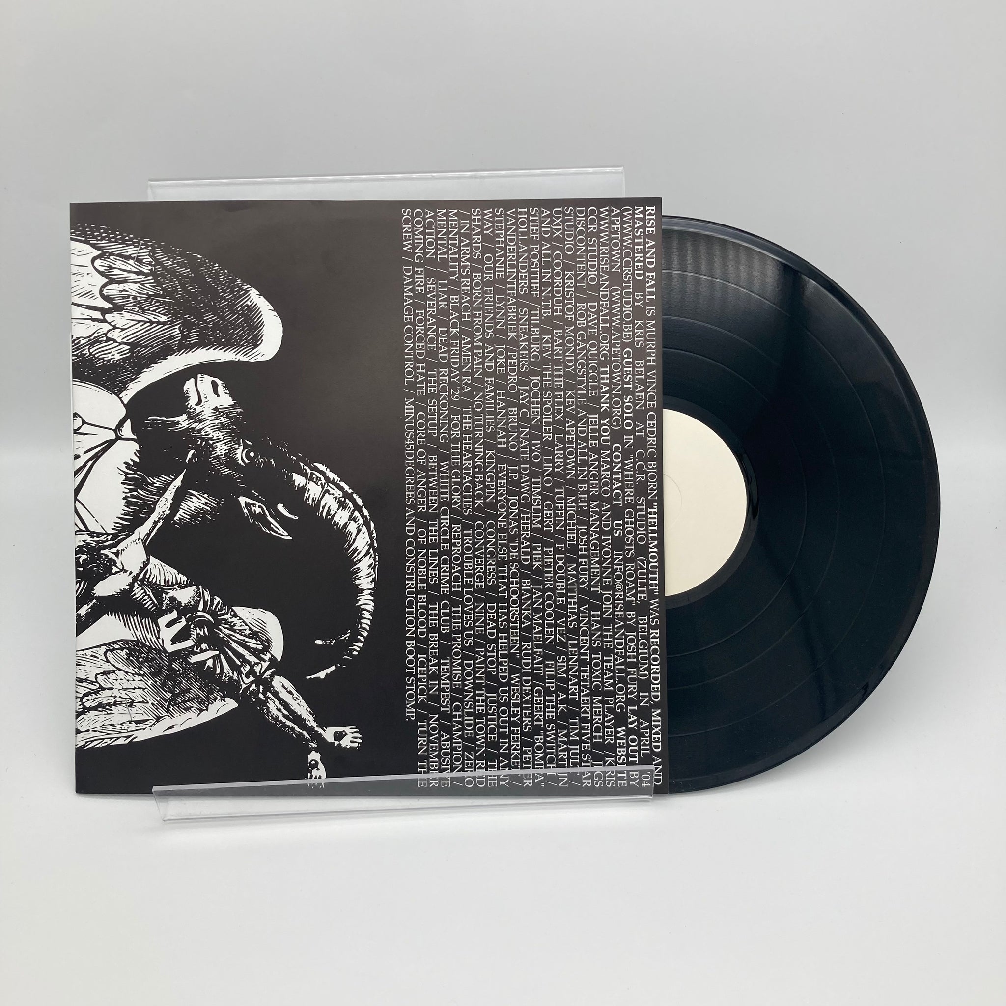 RISE AND FALL • Hellmouth (Test Pressing) • LP • Second Hand