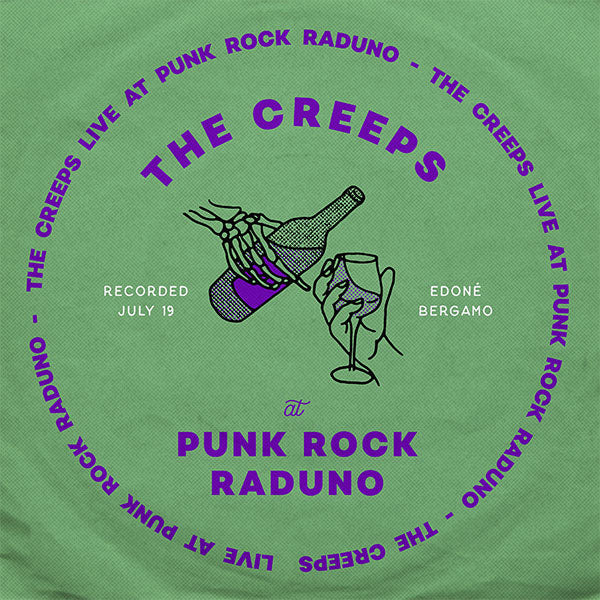 THE CREEPS • Live At Punk Rock Raduno • LP