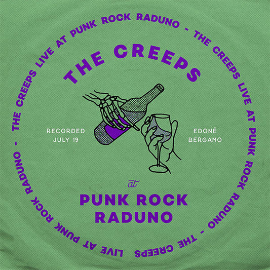 THE CREEPS • Live At Punk Rock Raduno • LP
