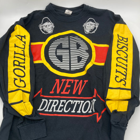 GORILLA BISCUITS • New Direction • Longsleeve • Second Hand