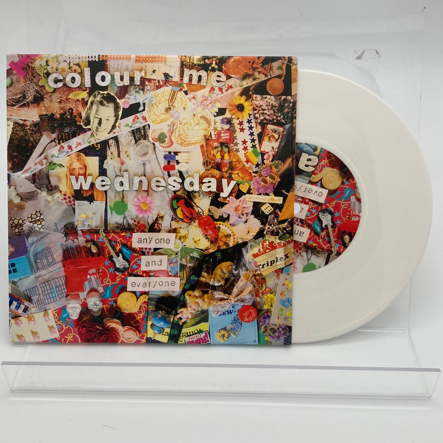 COLOUR ME WEDNESDAY • Anyone And Everyone (White Vinyl) • 7" • Second Hand