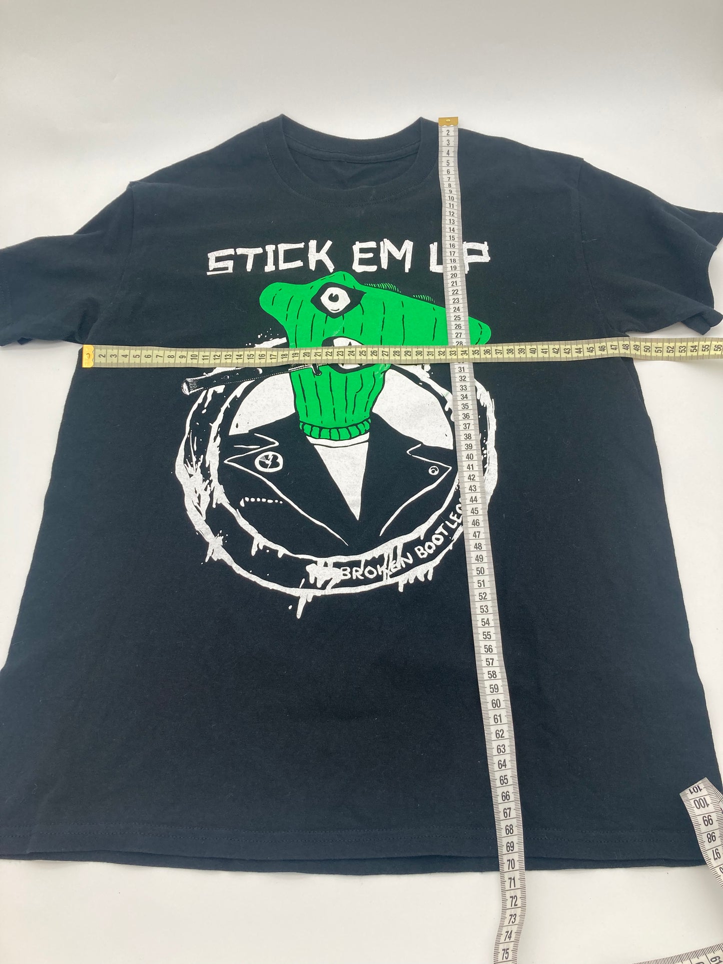 BROKEN BOOTLEGS • Stick Em Up • T-Shirt • Large • Second Hand