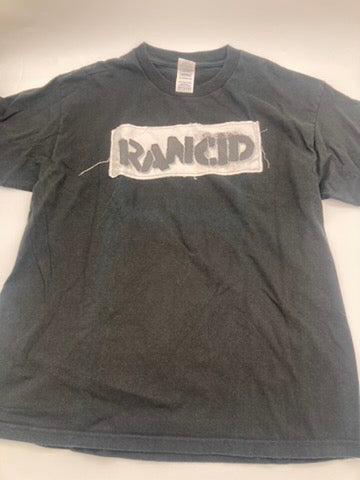 RANCID • Logo Patch • L • T-Shirt • Second Hand