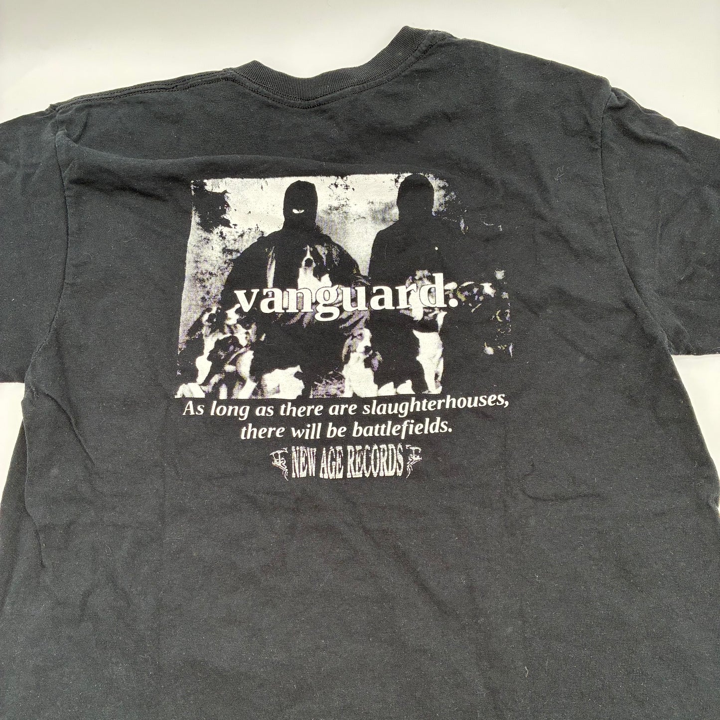 VANGUARD • As Long As There Are Slaughterhouses.... • T-Shirt • M • Second Hand