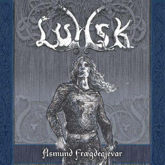 LUMSK • Asmund Fraegdegjevar (Clear w/Blue&Grey Splatter) • LP