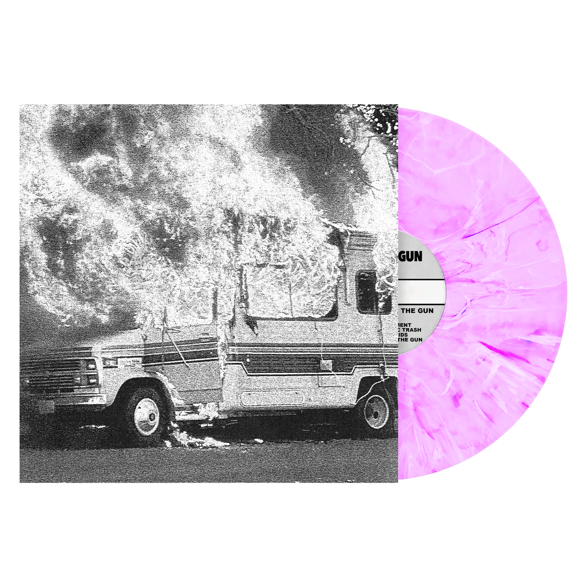 MILITARIE GUN • All Roads Lead To The Gun (Purple/Pink/White Marble Vinyl) • 12" EP