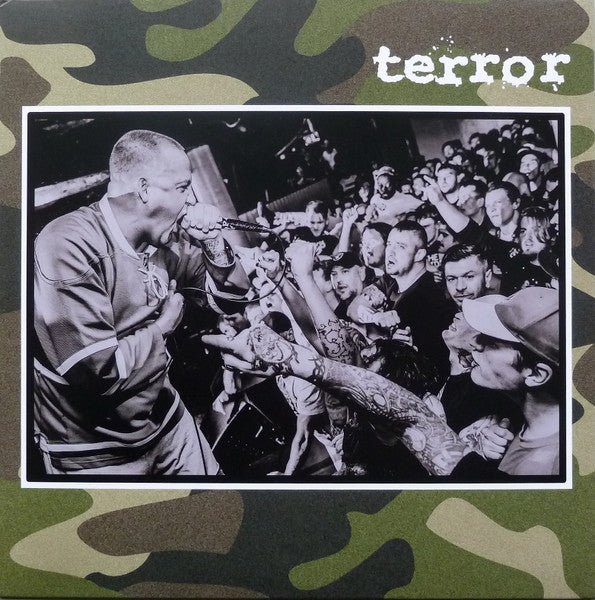 HOT WATER MUSIC / TERROR • Split (Black/White Mix Vinyl) • 7"