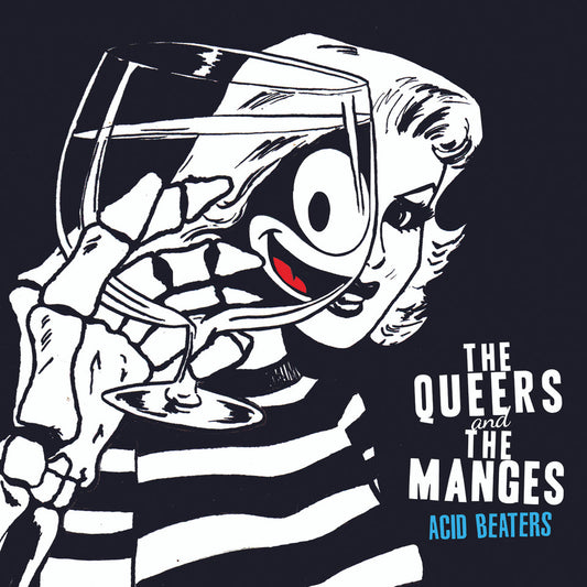 THE QUEERS / THE MANGES • Acid Beaters • Split LP