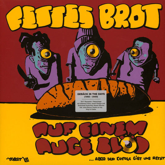 FETTES BROT • Auf Einem Auge Blöd (Sky Blue/Purple Vinyl) • DoLP