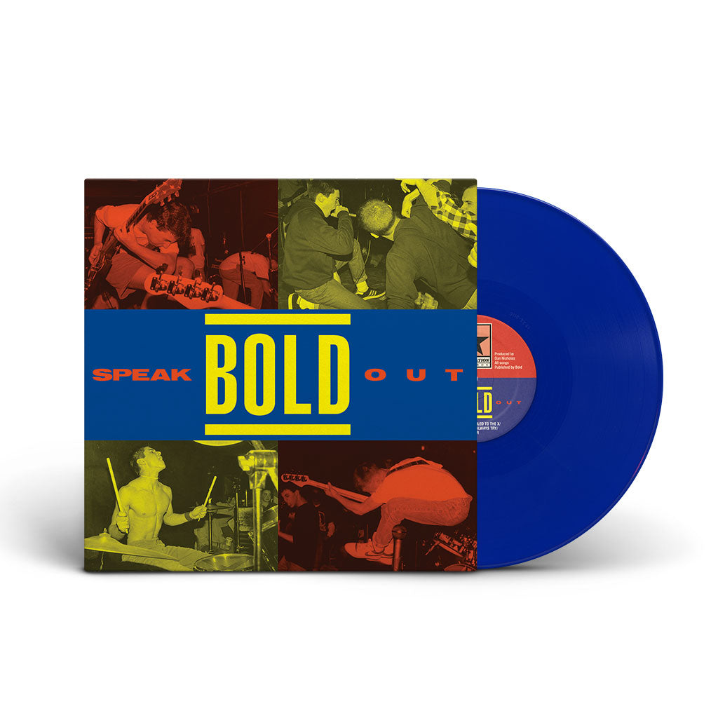BOLD • Speak Out (Opaque blue vinyl) • LP