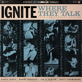 IGNITE • Where They Talk (30th Anniversary Edition)  • LP